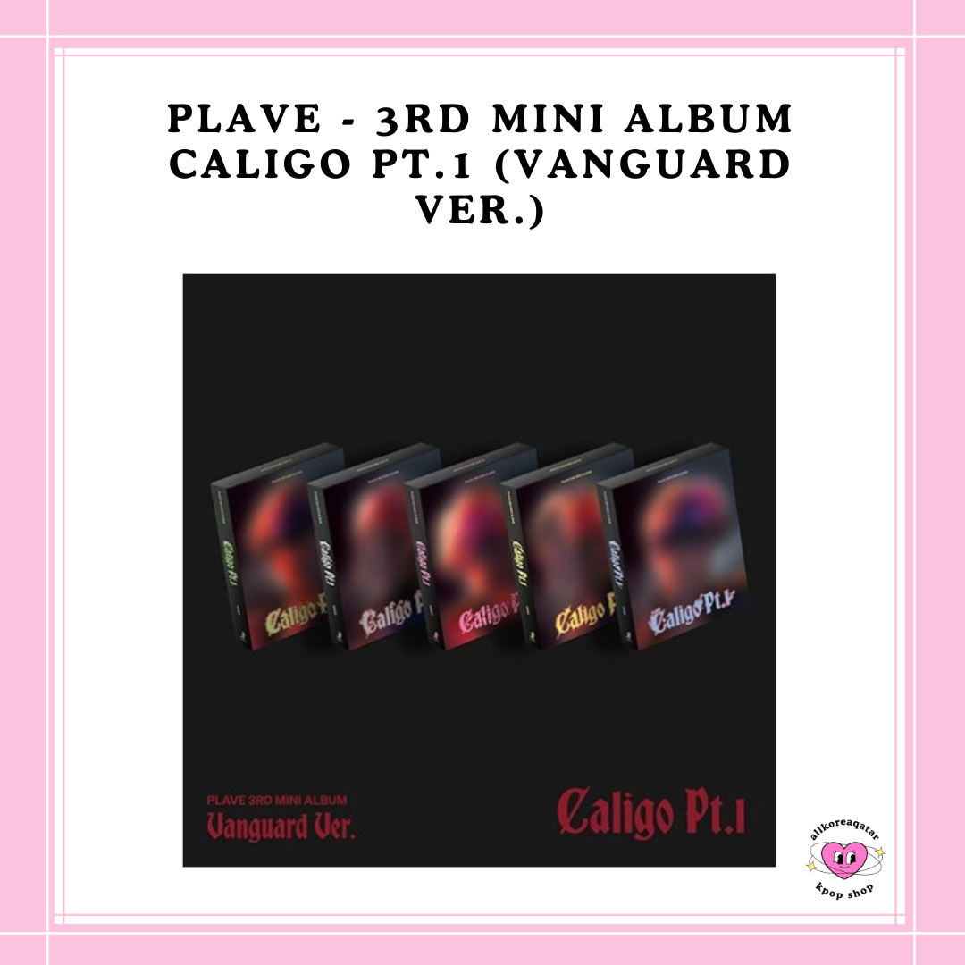 [PREORDER] PLAVE - 3RD MINI ALBUM CALIGO PT.1 (VANGUARD VER.)