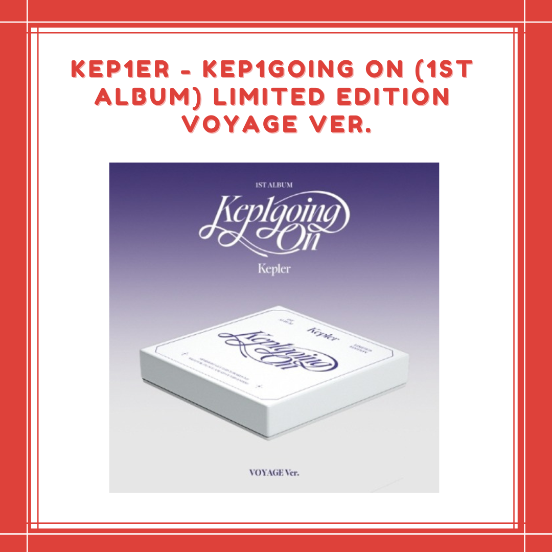 [PREORDER] KEP1ER - KEP1GOING ON (1ST ALBUM) LIMITED EDITION VOYAGE VER.