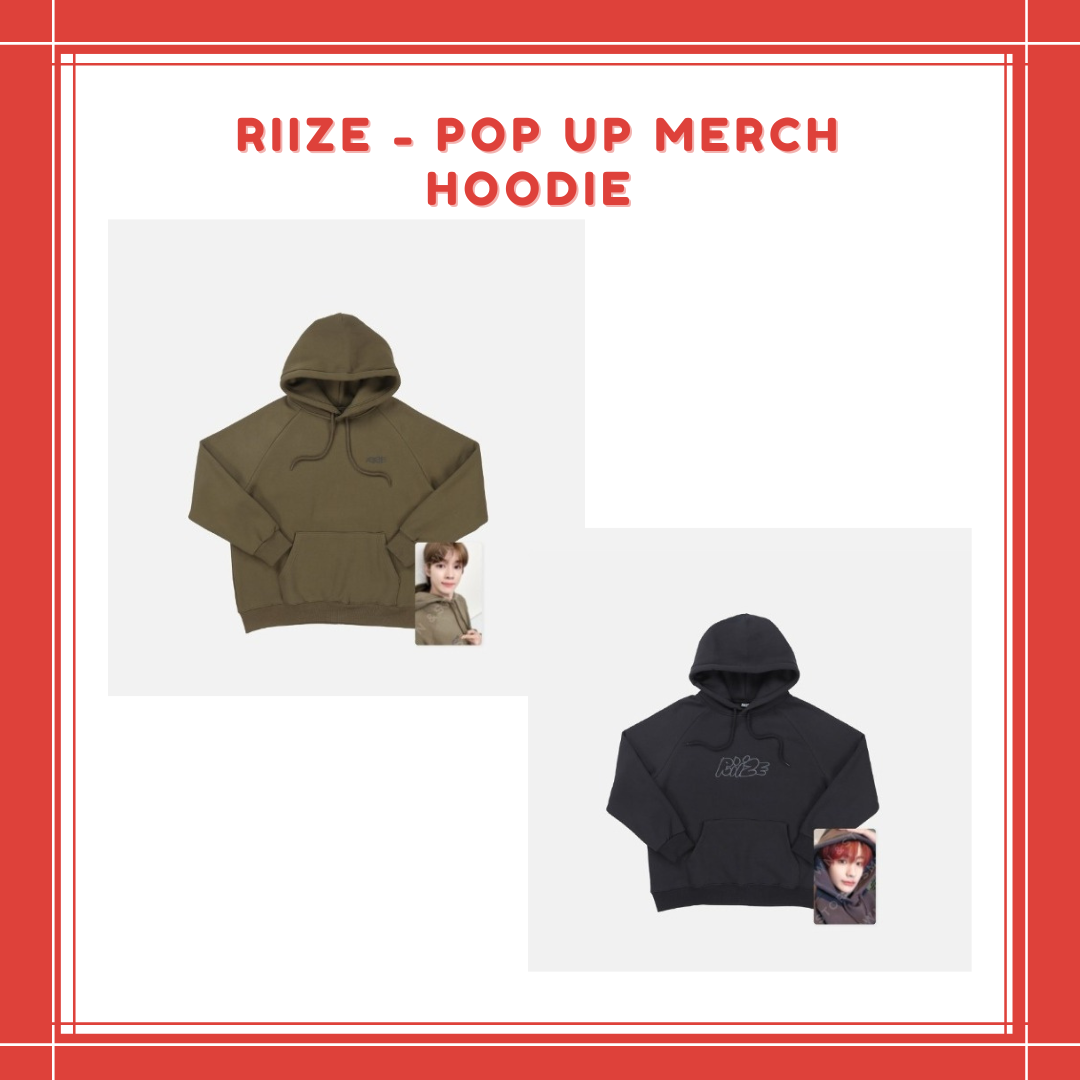 [PREORDER] RIIZE- POP UP MERCH HOODIE