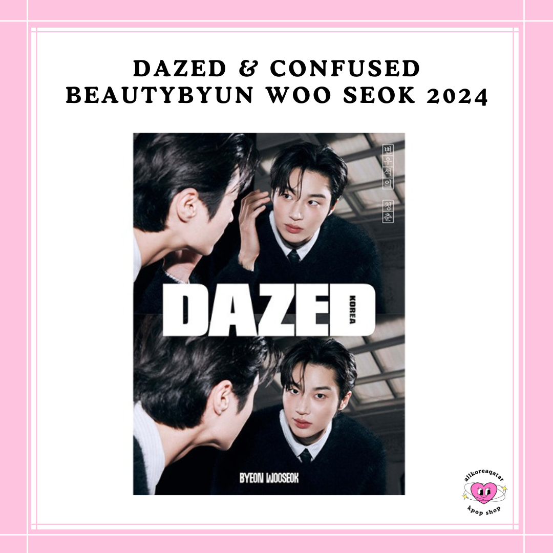 [PREORDER] DAZED & CONFUSED BEAUTY BYUN WOO SEOK 2024