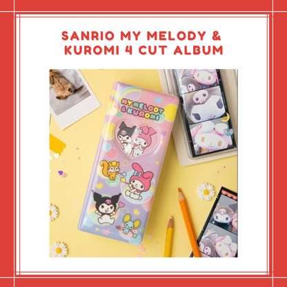 [PREORDER] SANRIO MY MELODY & KUROMI 4 CUT ALBUM