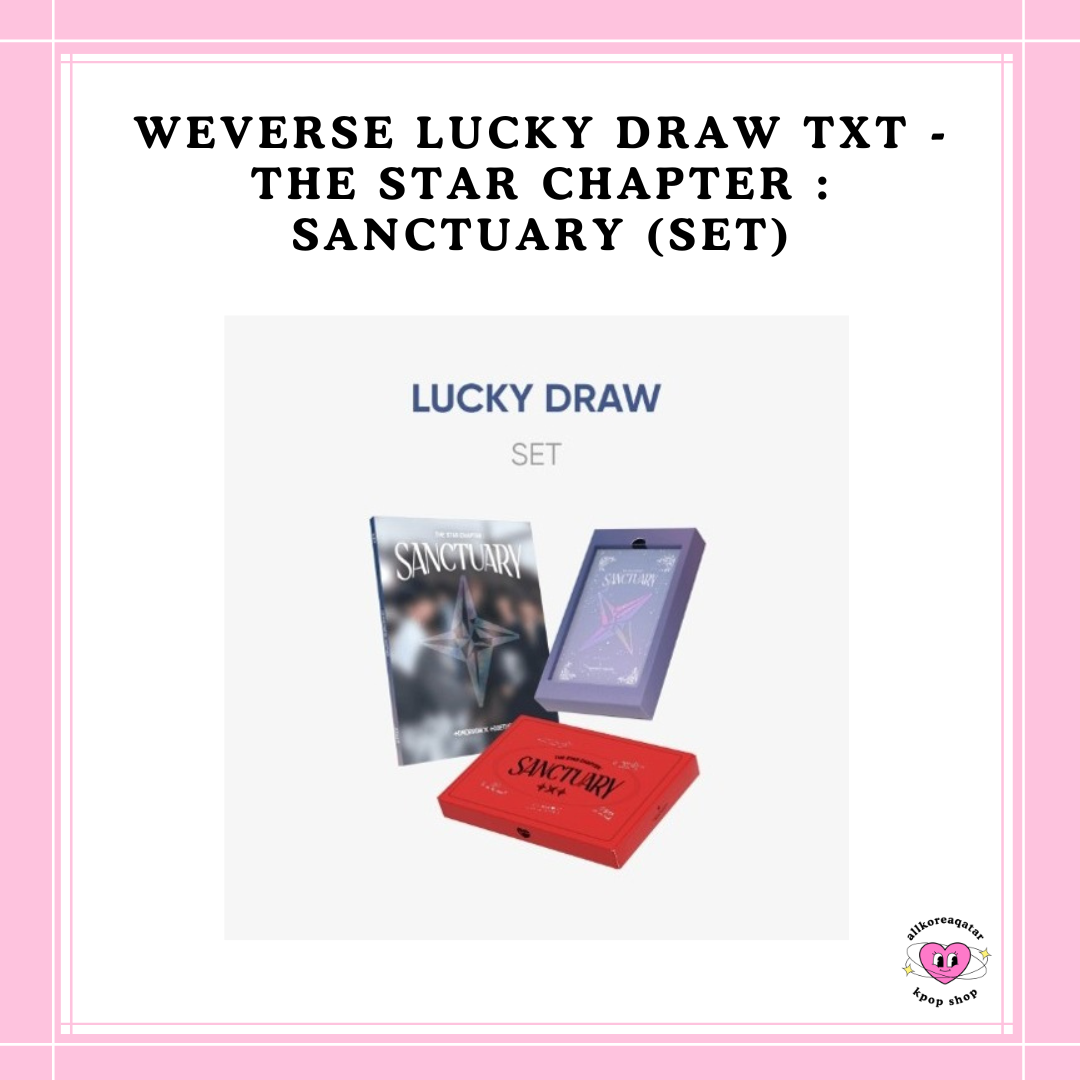 [PREORDER] WEVERSE LUCKY DRAW TXT - THE STAR CHAPTER : SANCTUARY (SET)