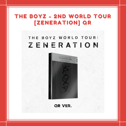 [PREORDER] THE BOYZ - 2ND WORLD TOUR [ZENERATION] QR