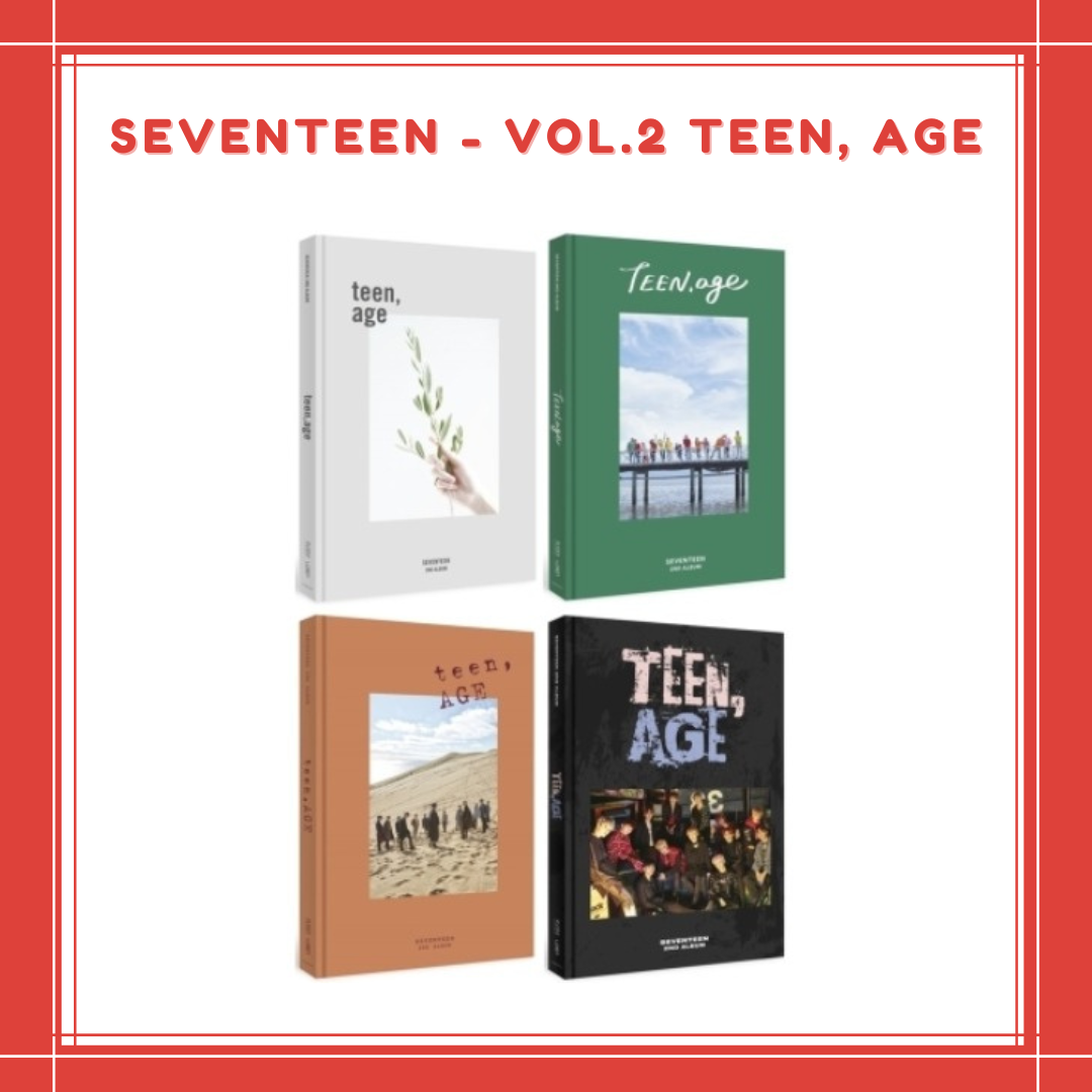 [PREORDER] SEVENTEEN - VOL.2 TEEN, AGE