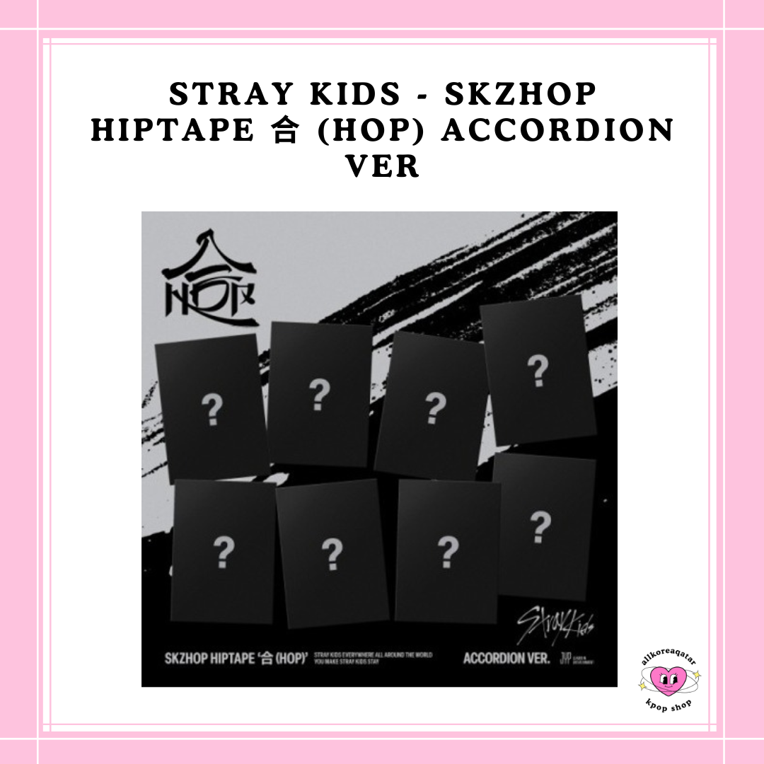 [PREORDER] STRAY KIDS - SKZHOP HIPTAPE 合 (HOP) ACCORDION VER