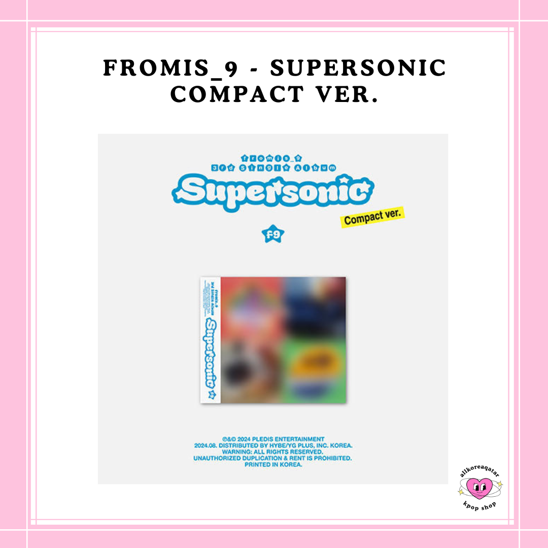 [PREORDER] FROMIS_9 - SUPERSONIC COMPACT VER.