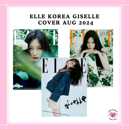 [PREORDER] ELLE KOREA GISELLE COVER AUG 2024