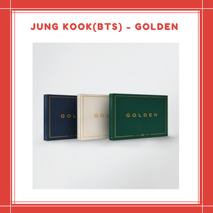 [PREORDER] JUNG KOOK(BTS) - GOLDEN