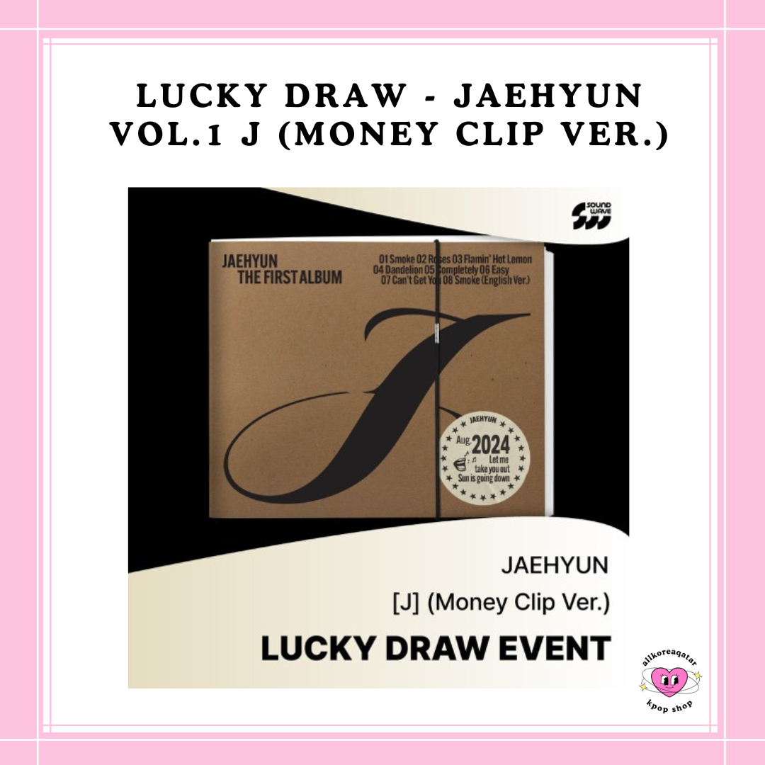 [PREORDER] LUCKY DRAW - JAEHYUN VOL.1 J (MONEY CLIP VER.)