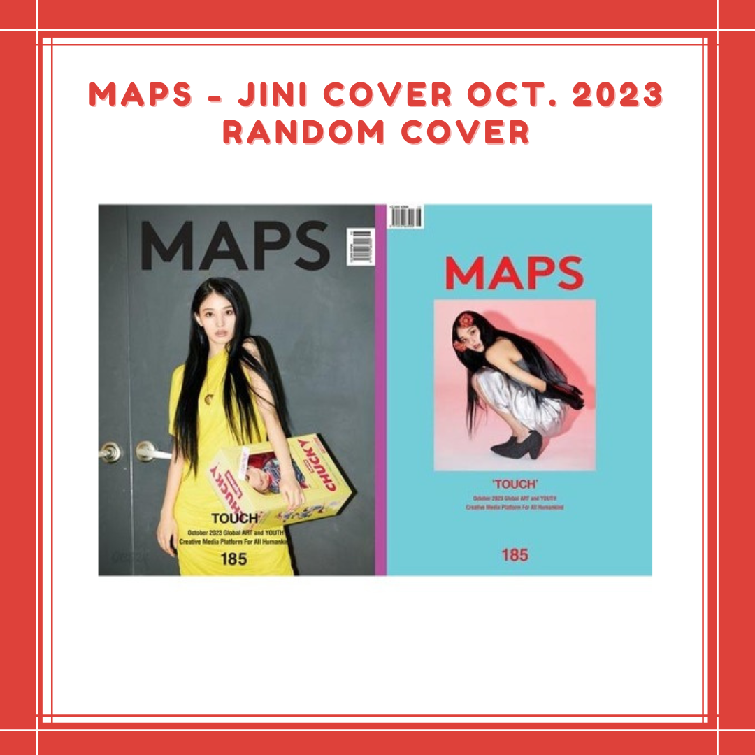 [PREORDER] MAPS - JINI COVER OCT. 2023 RANDOM COVER