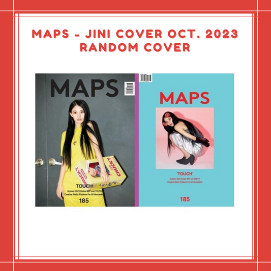 [PREORDER] MAPS - JINI COVER OCT. 2023 RANDOM COVER