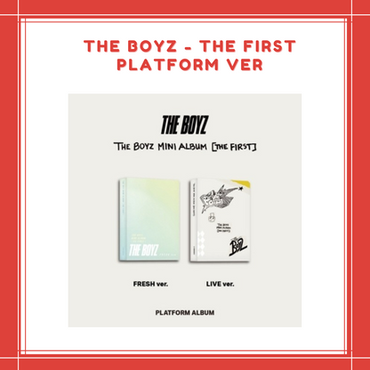 [PREORDER] THE BOYZ - THE FIRST PLATFORM VER