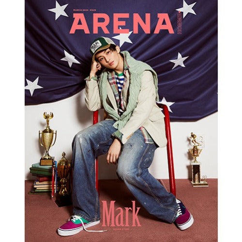 [PREORDER] ARENA HOMME+ NCT MARK MAR. 2025