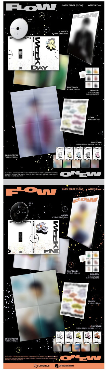 [PREORDER] ONEW - FLOW (3RD MINI ALBUM)