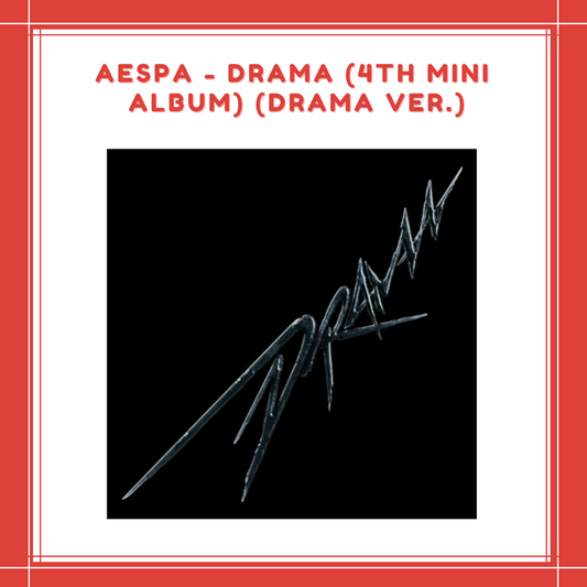 [PREORDER] AESPA - DRAMA (4TH MINI ALBUM) (DRAMA VER.)