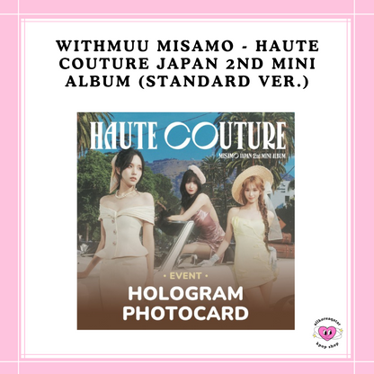 [PREORDER] WITHMUU MISAMO - HAUTE COUTURE JAPAN 2ND MINI ALBUM (STANDARD VER.)