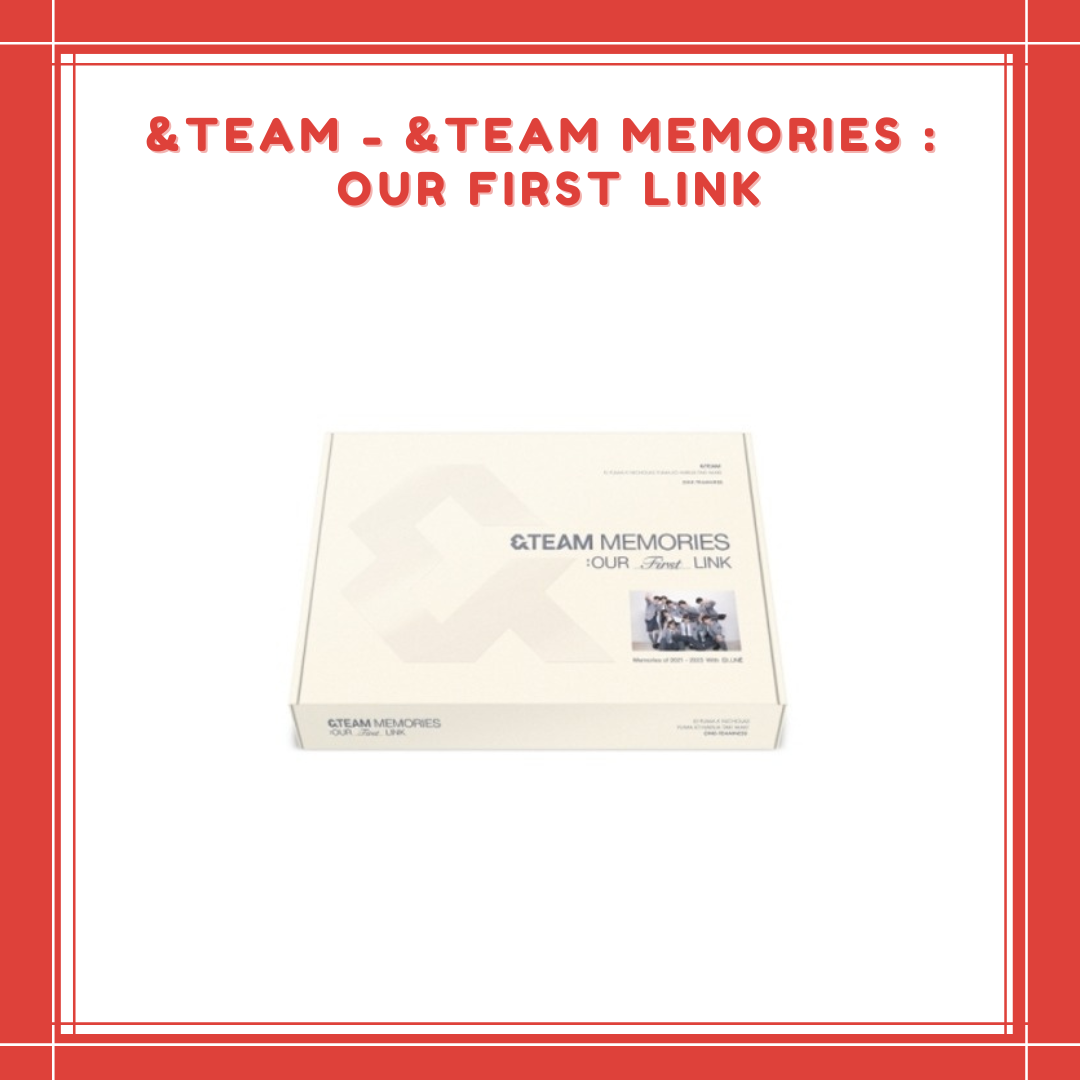 [PREORDER] &TEAM - &TEAM MEMORIES : OUR FIRST LINK