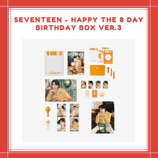 [PREORDER] SEVENTEEN - HAPPY THE 8 DAY BIRTHDAY BOX VER.3