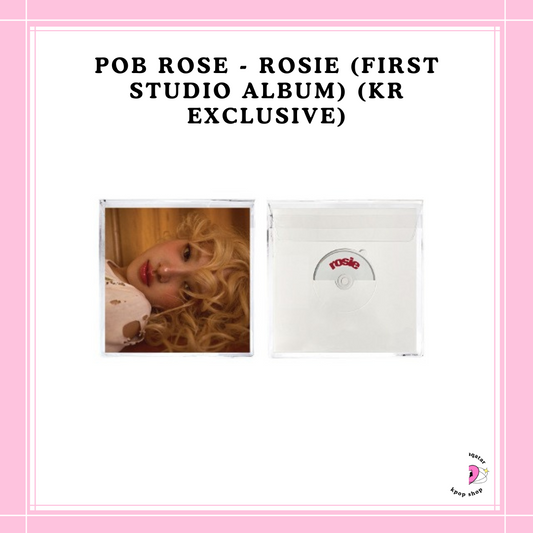 [PREORDER] POB ROSE - ROSIE (FIRST STUDIO ALBUM) (KR VER)