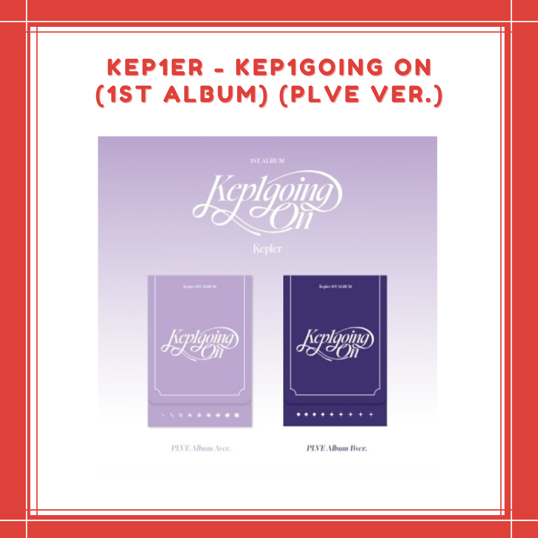 [PREORDER] KEP1ER - KEP1GOING ON (1ST ALBUM) (PLVE VER.)