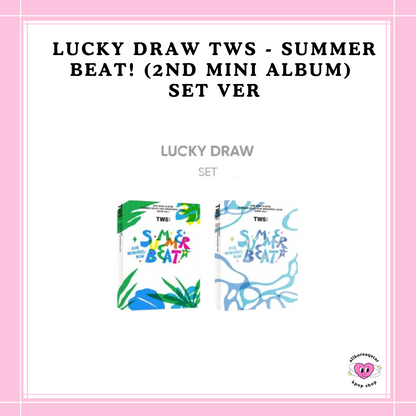 [PREORDER] LUCKY DRAW TWS - SUMMER BEAT! (2ND MINI ALBUM) SET