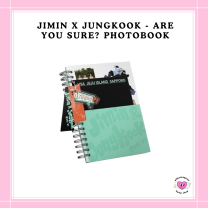 [PREORDER] JIMIN x JUNGKOOK - ARE YOU SURE? PHOTOBOOK