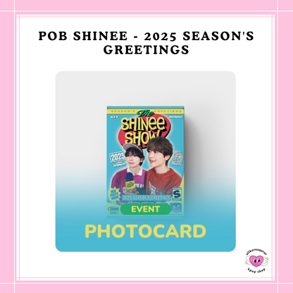 [PREORDER] POB SHINEE - 2025 SEASON'S GREETINGS