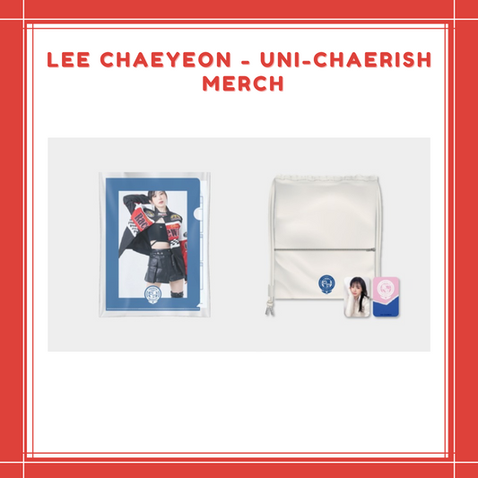 [PREORDER] LEE CHAE YEON - UNI-CHAERISH MERCH