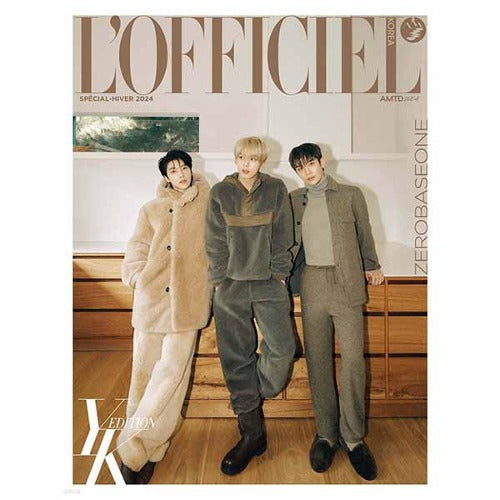 [PREORDER] L'OFFICIEL WINTER ZEROBASEONE COVER NOV. 2024