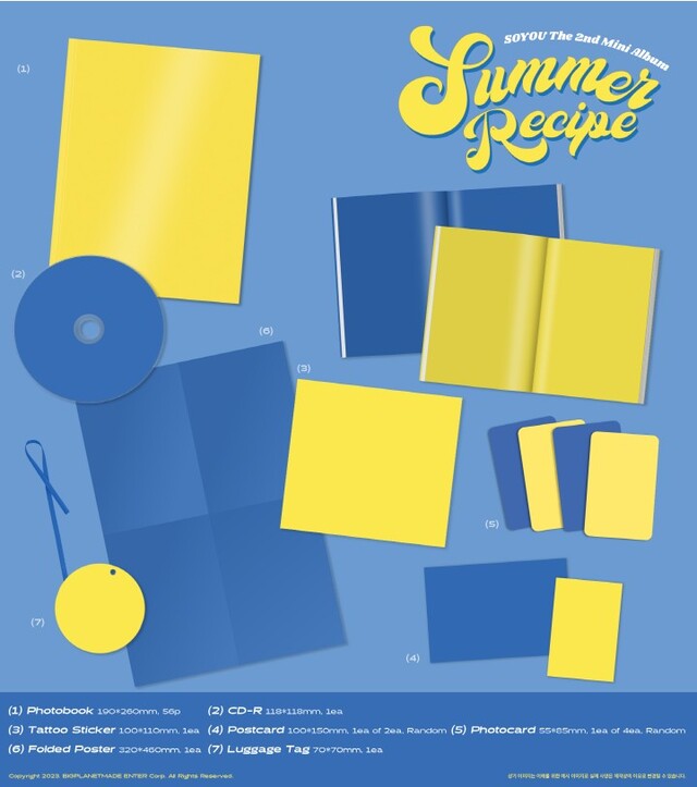 [PREORDER] SOYOU - SUMMER RECIPE (2ND MINI ALBUM)