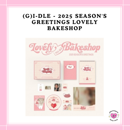 [PREORDER] (G)I-DLE - 2025 SEASON'S GREETINGS LOVELY BAKESHOP