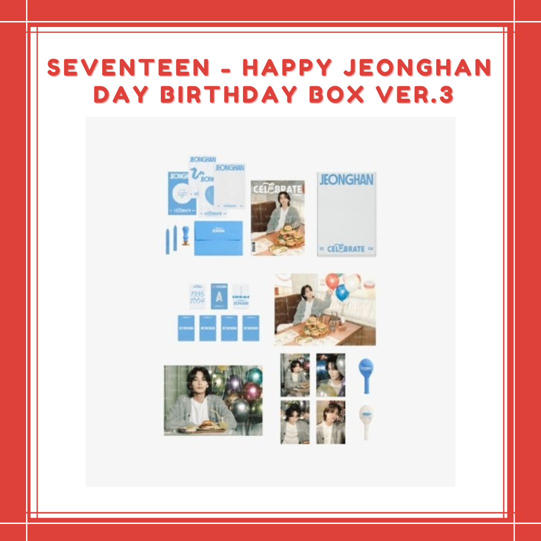 [PREORDER] SEVENTEEN - HAPPY JEONGHAN DAY BIRTHDAY BOX VER.3