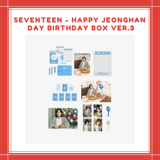 [PREORDER] SEVENTEEN - HAPPY JEONGHAN DAY BIRTHDAY BOX VER.3