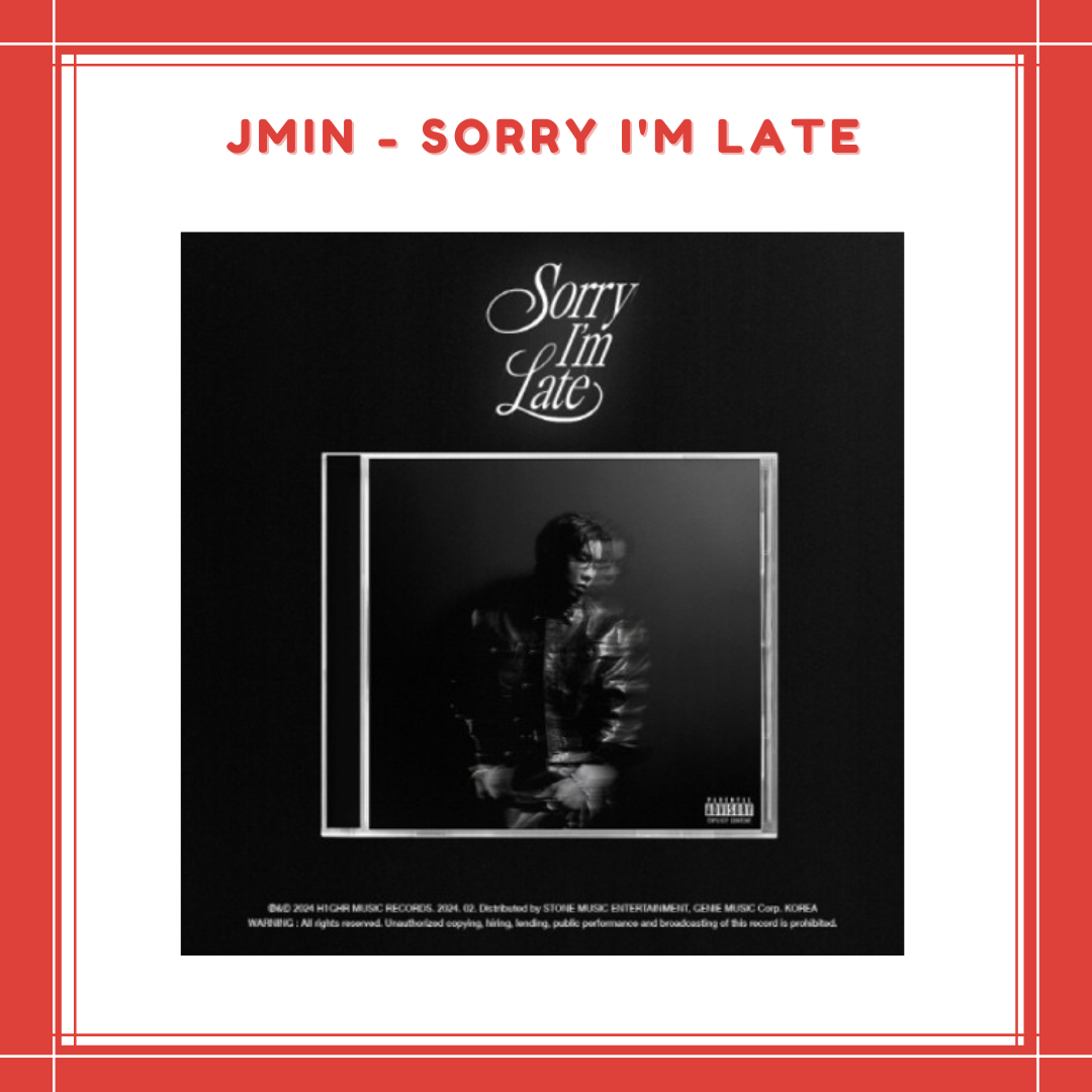 [PREORDER] JMIN - SORRY I'M LATE