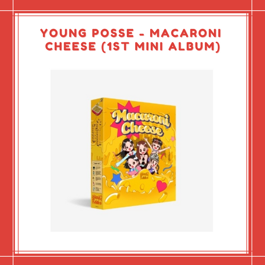 [PREORDER] YOUNG POSSE - MACARONI CHEESE (1ST MINI ALBUM)