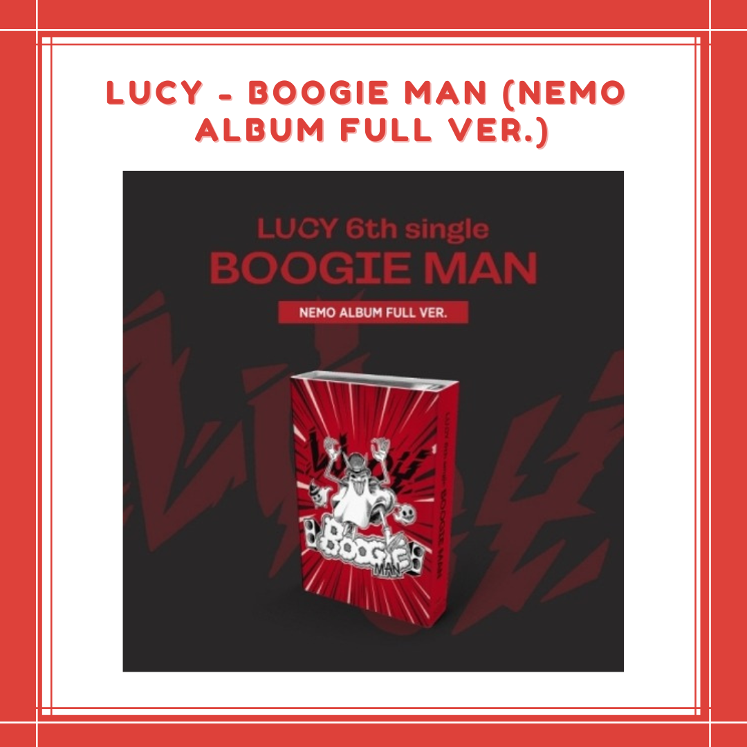 [PREORDER] LUCY - [BOOGIE MAN] (6TH SINGLE ALBUM) NEMO ALBUM FULL VER.)