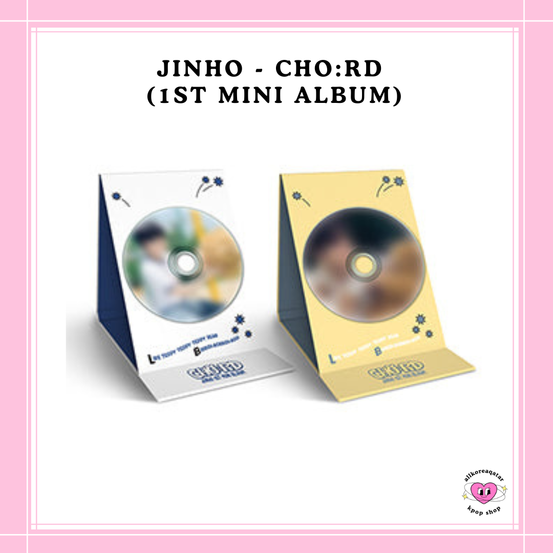 [PREORDER] JINHO - CHO:RD (1ST MINI ALBUM) RANDOM