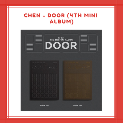 [PREORDER] CHEN - DOOR (4TH MINI ALBUM)