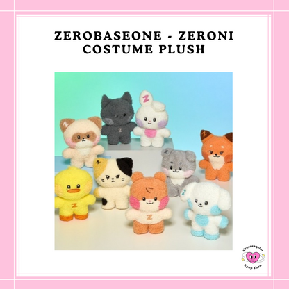 [PREORDER] ZEROBASEONE - ZERONI COSTUME PLUSH