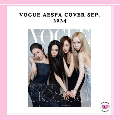 [PREORDER] VOGUE AESPA COVER SEP. 2024