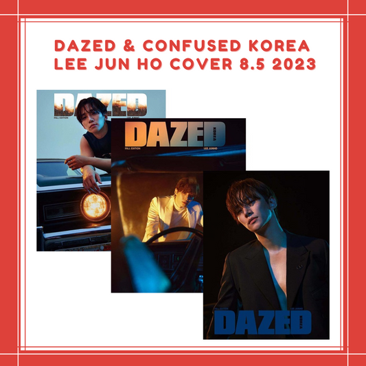 [PREORDER] DAZED & CONFUSED KOREA LEE JUN HO COVER 8.5 2023