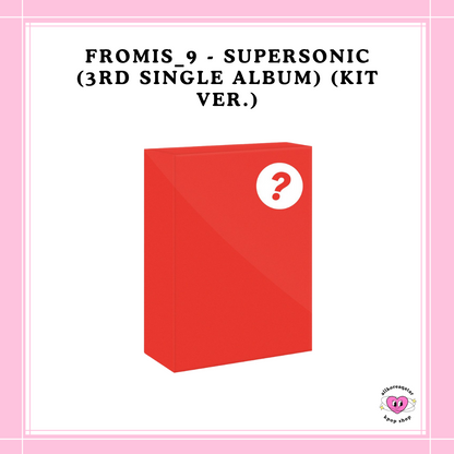 [PREORDER] FROMIS_9 - SUPERSONIC (3RD SINGLE ALBUM) (KIT VER.)