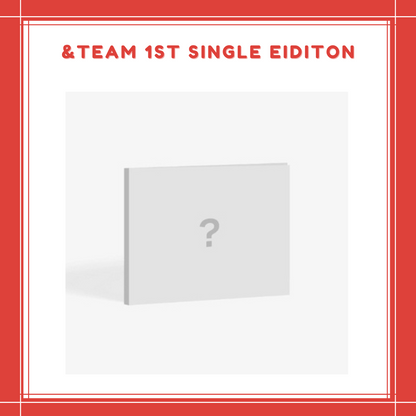 [PREORDER] &TEAM 1ST SINGLE EDITON SET