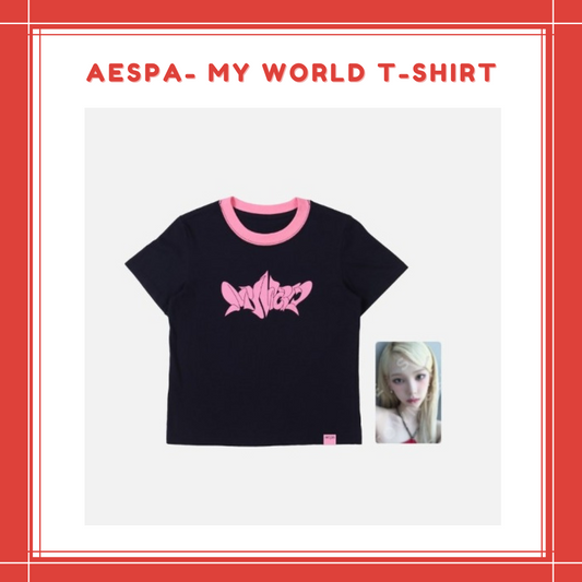 [PREORDER] AESPA - MY WORLD T-SHIRT