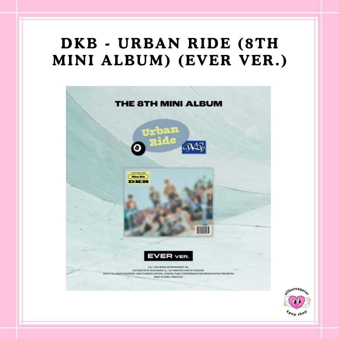 [PREORDER] DKB - URBAN RIDE (8TH MINI ALBUM) (EVER VER.)