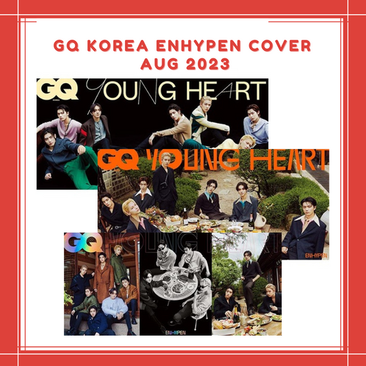[PREORDER] GQ KOREA ENHYPEN COVER AUG 202