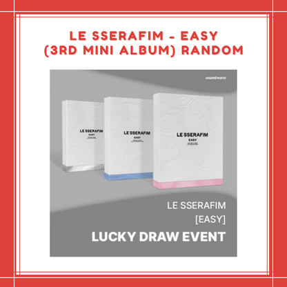 [PREORDER] SOUND WAVE LUCKY DRAW LE SSERAFIM - EASY (3RD MINI ALBUM)