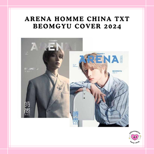 [PREORDER] ARENA HOMME CHINA TXT BEOMGYU COVER 2024