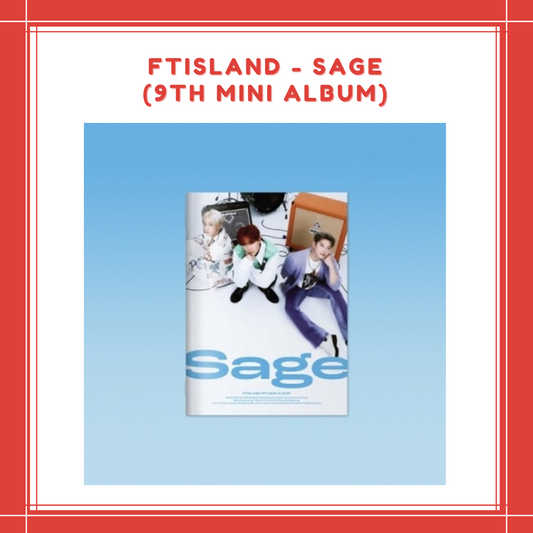 [PREORDER] FTISLAND - [SAGE] (9TH MINI ALBUM)