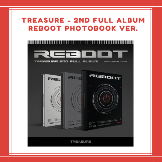 [PREORDER] TREASURE - 2ND FULL ALBUM REBOOT PHOTOBOOK VER.